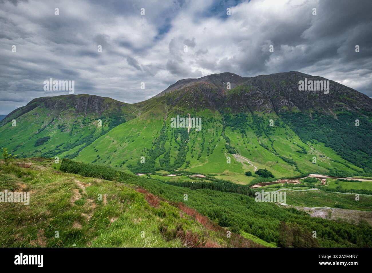 A view of Ben Nevis in Scotland Stock Photo Alamy