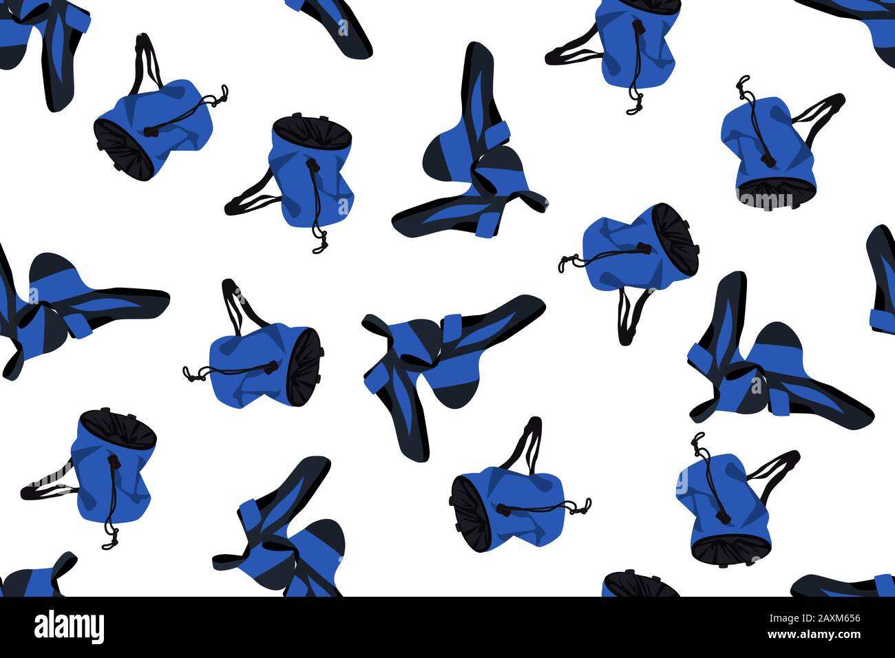 Climbing shoes and chalk bags Stock Vector Image & Art Alamy