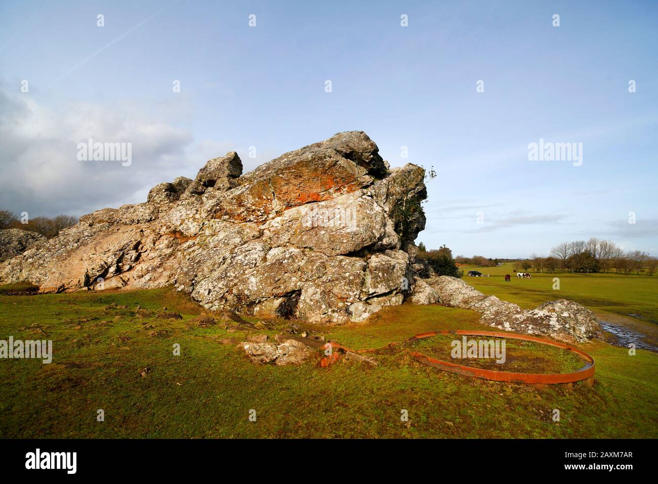 Yelverton, Devon, UK. The Rock at Yelverton Stock Photo Alamy