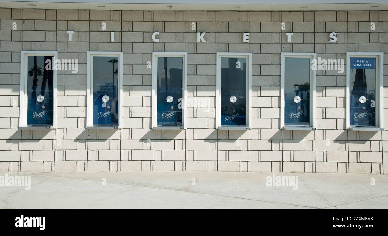 The Dodger Stadium in Los Angeles. Picture date: Friday February 7, 2020. Photo credit should read: Ian West/PA Stock Photo