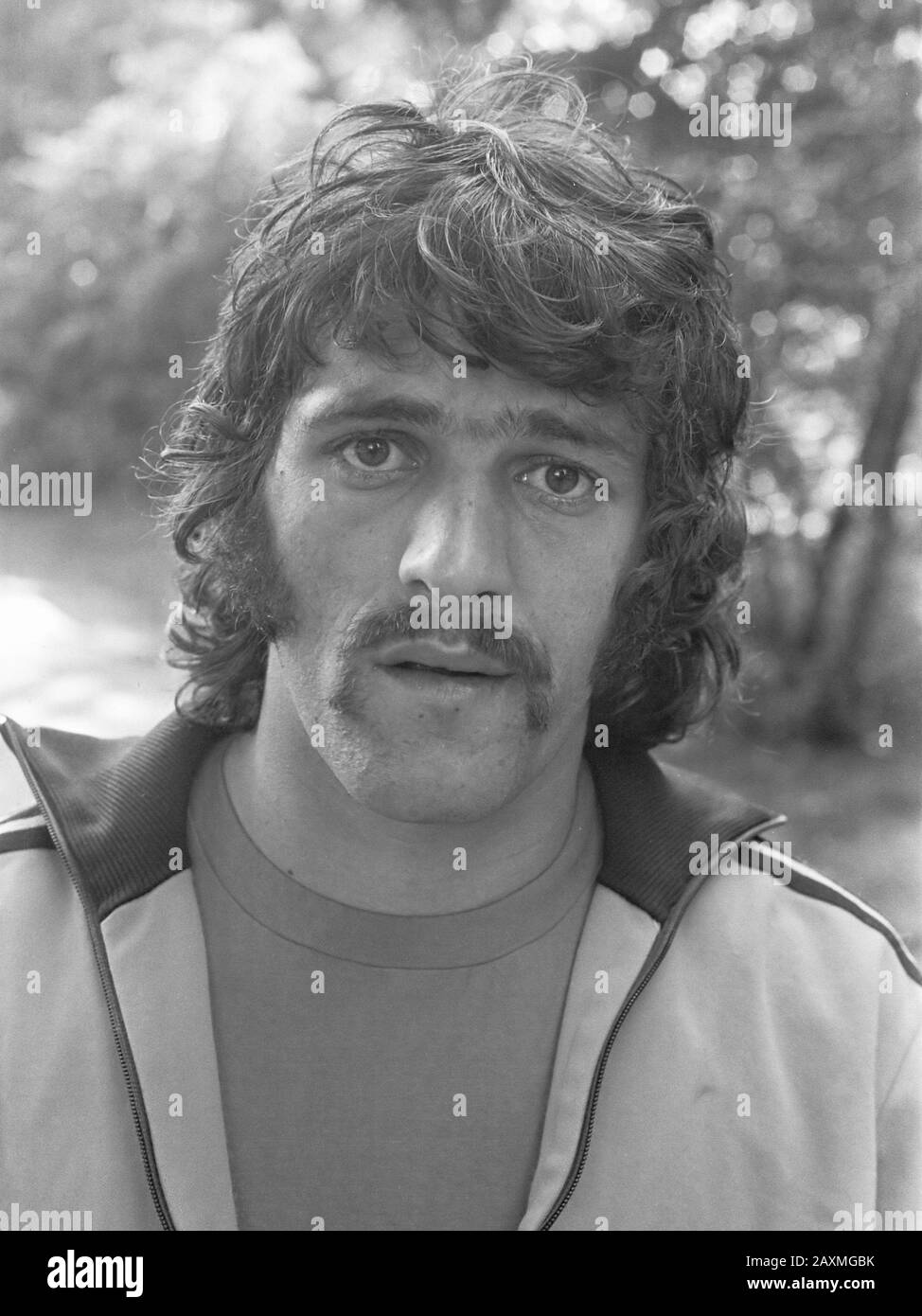 Training Dutch team in Zeist, number 17 and 18 Gerrie Good August 28, 1972 Stock Photo