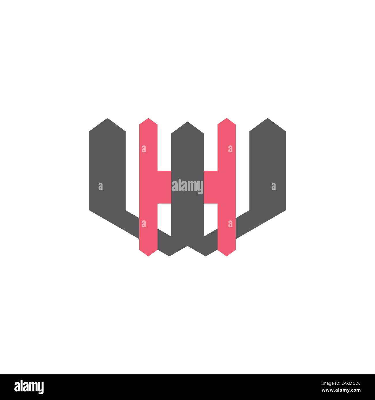 Colorful letter chain link vector hi-res stock photography and images ...