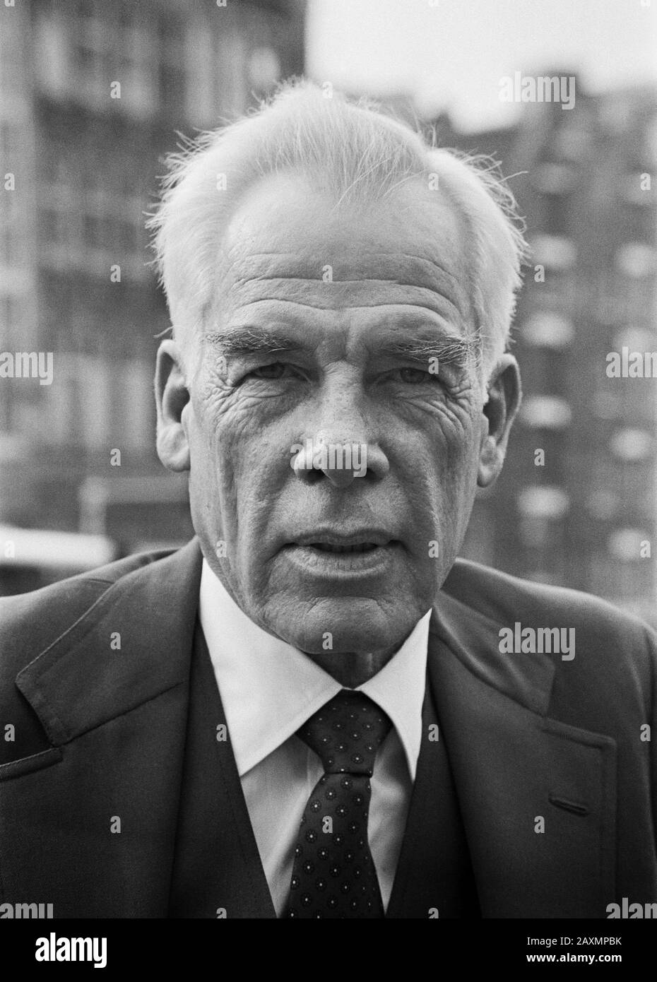 Lee Marvin in Amsterdam Stock Photo
