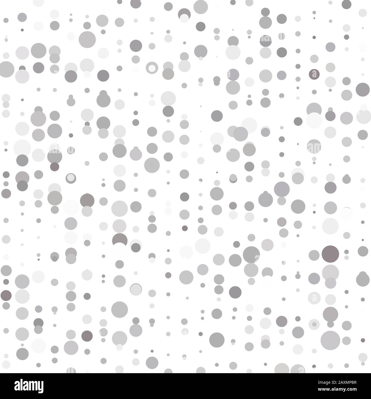 Gray polka dots on white background Stock Vector Image & Art Alamy