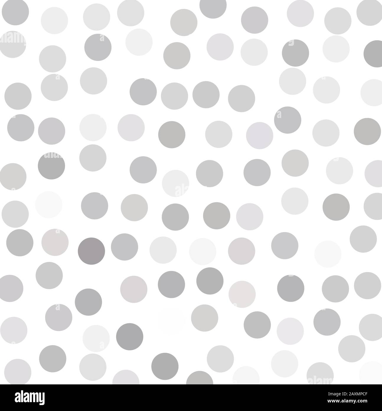 Gray polka dots on white background Stock Vector Image & Art Alamy