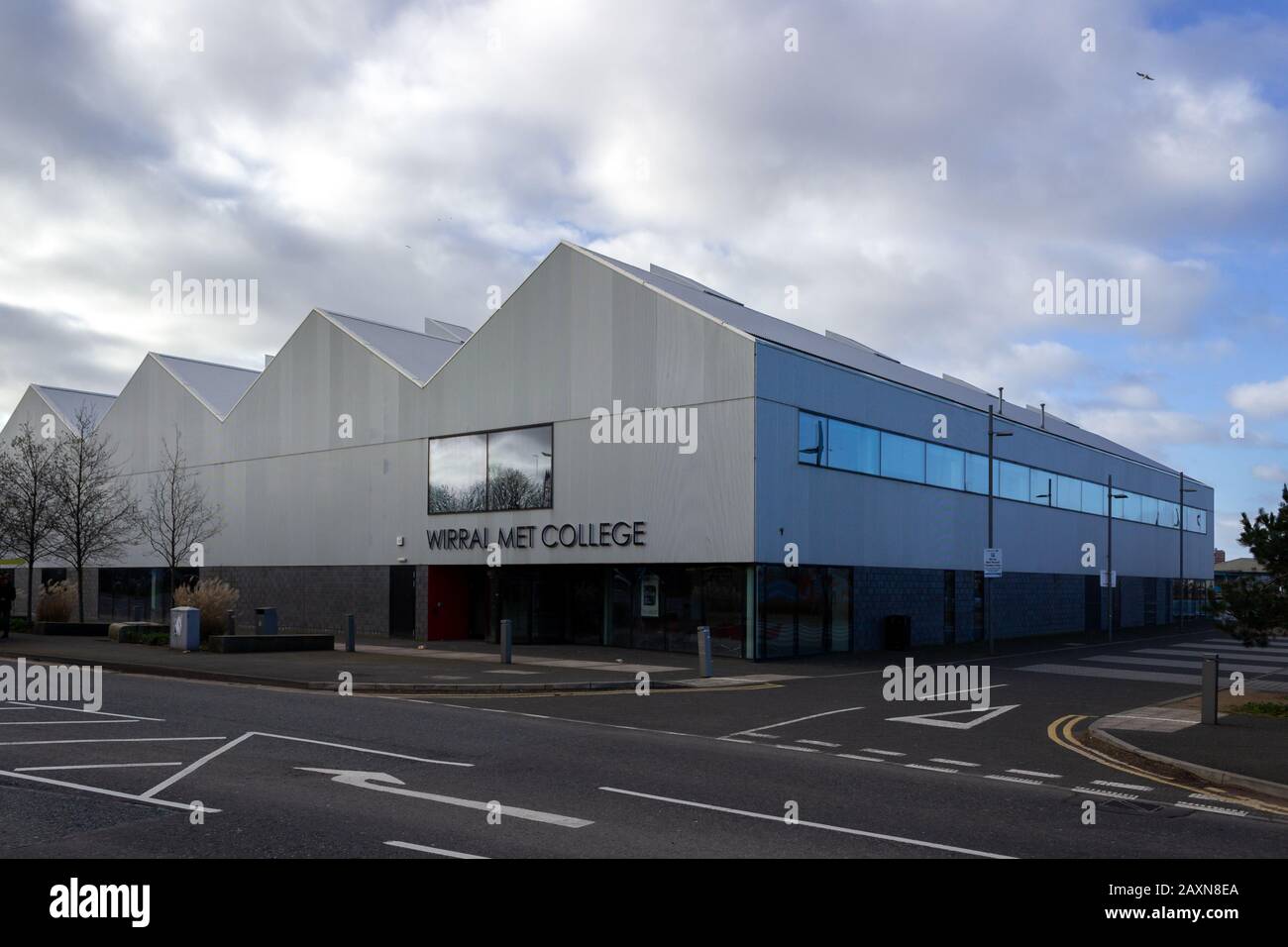 Wirral Met College, Wirral Waters Campus, Tower Road, Birkenhead Stock