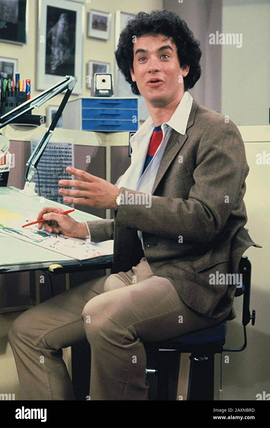 BOSOM BUDDIES  ABC TV series 1980-1982 with Tom Hanks Stock Photo