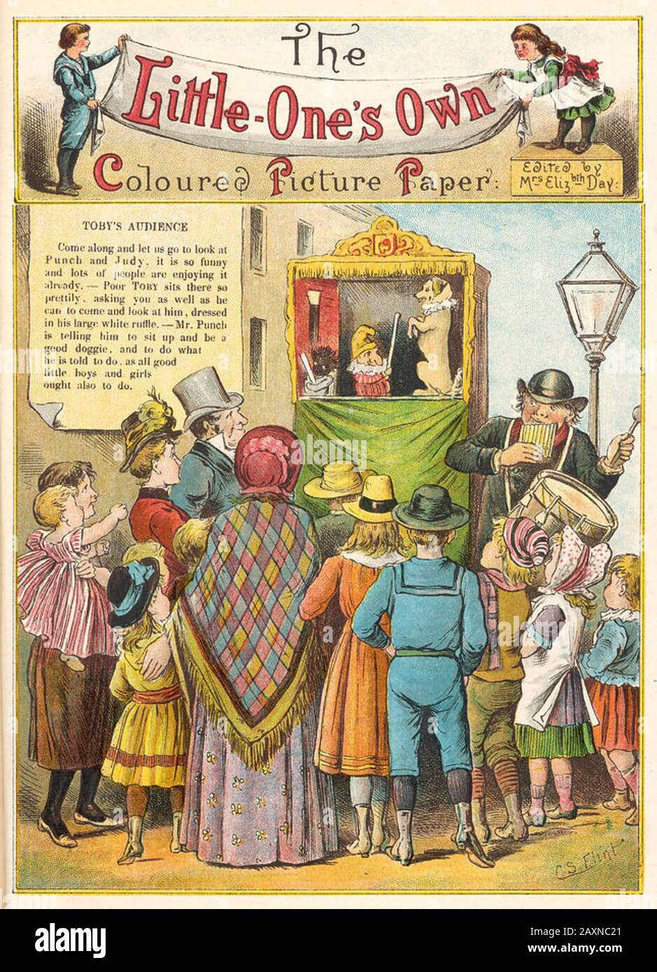 THE LITTLE-ONE'S OWN  Short lived mid 19th century English children's magazine Stock Photo