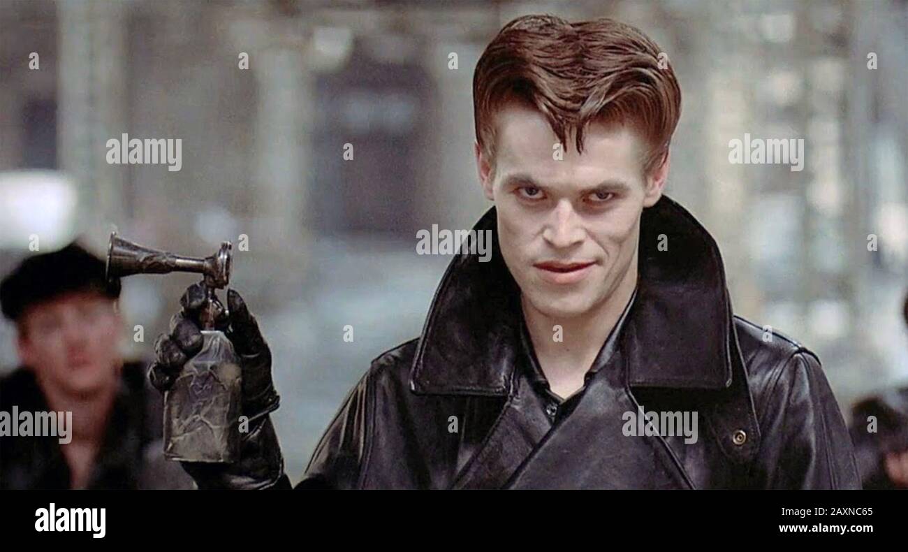 STREETS OF FIRE 1984 Universal Pictures film with Willem Dafoe as Raven Shaddock Stock Photo