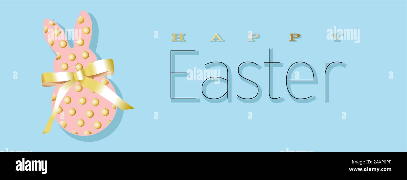 Easter banner. Horizontal poster, postcard, website headers, background ...
