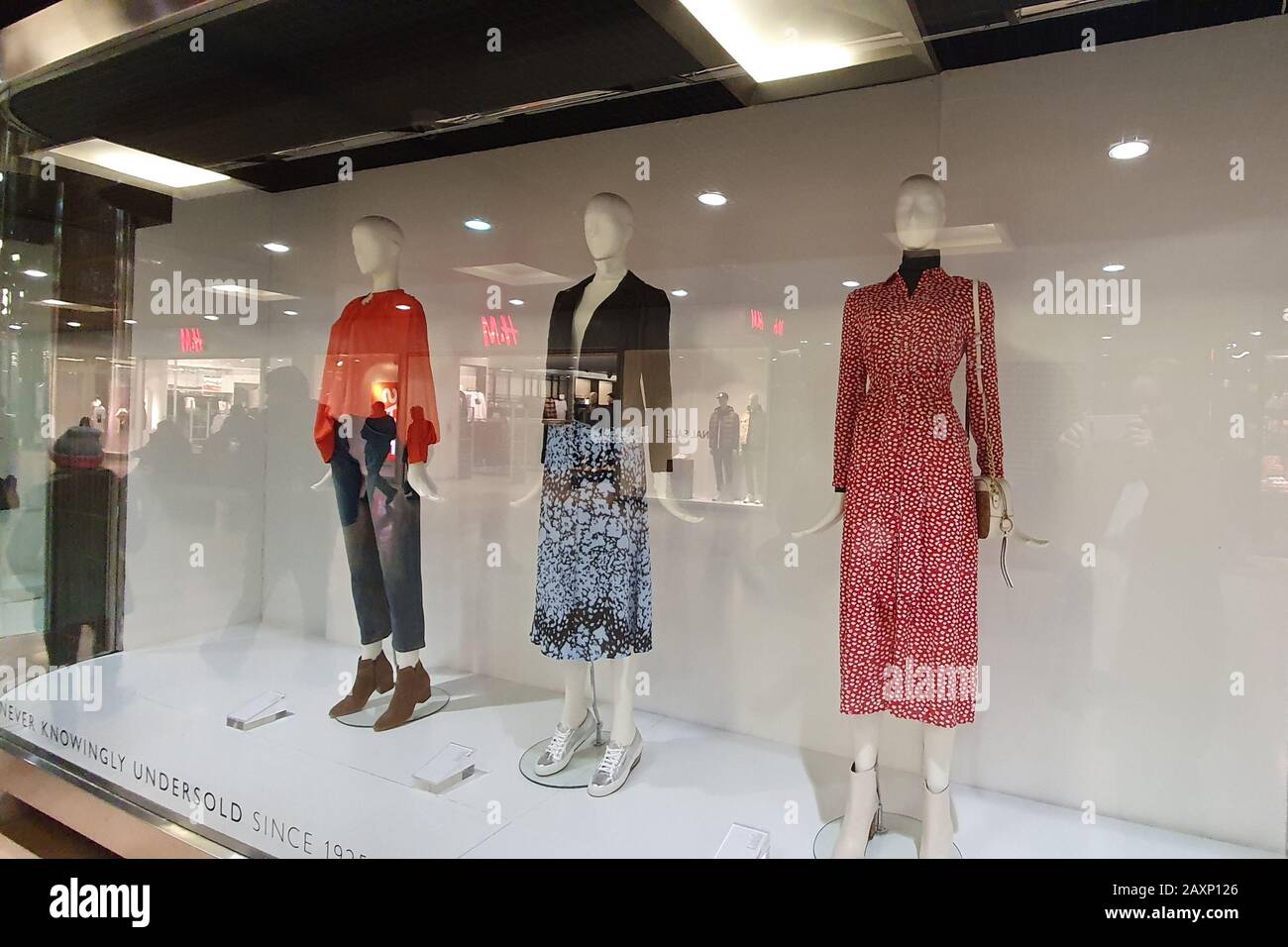 Peterborough Cambridshire, U.K., January 28, 2020 Queensgate