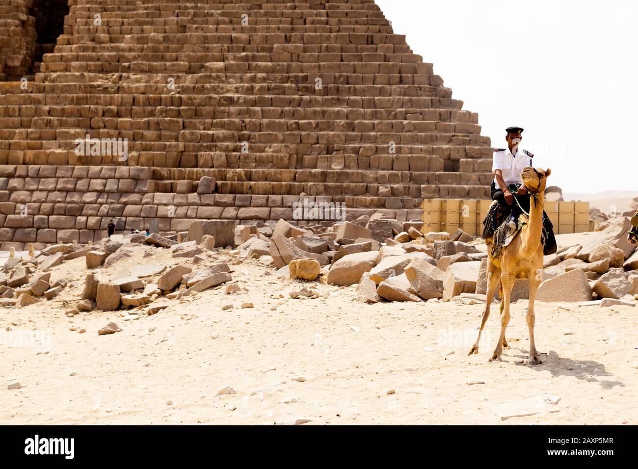 Cairo, Giza, Egypt, Cairo, Giza, Egypt, Pyramids of Giza Stock Photo