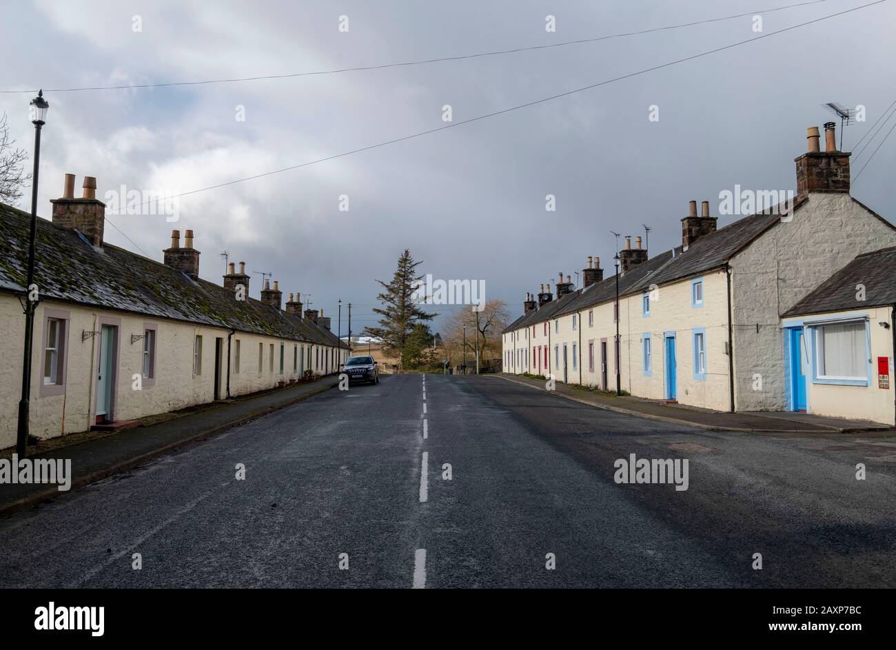 Dalswinton Village, Dumfries and Galloway, Scotland. Stock Photo