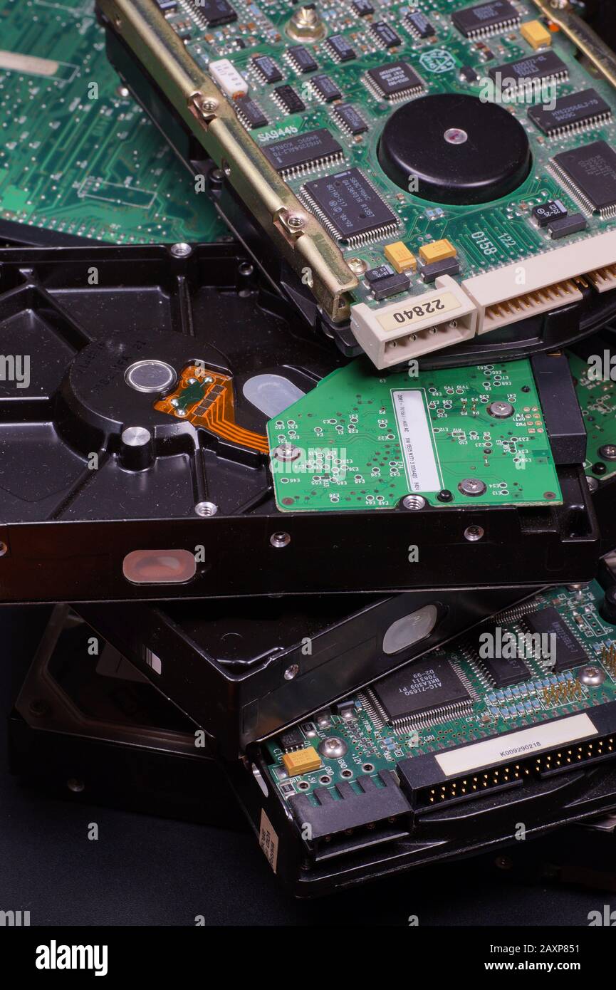 Hard drives recycling hires stock photography and images Alamy