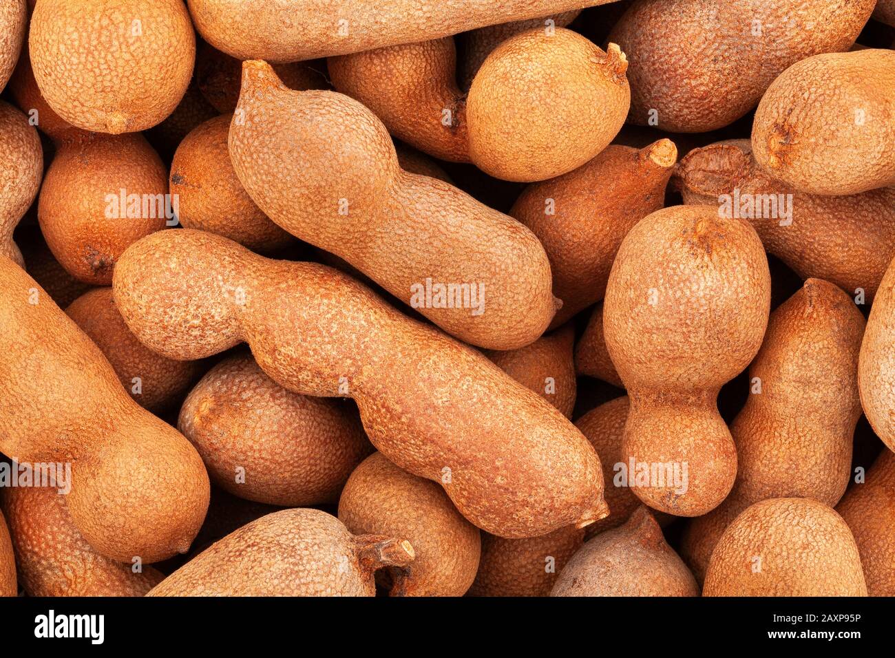tamarind closeup pattern texture group Stock Photo - Alamy