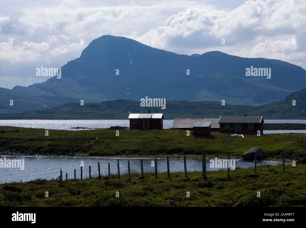 Espedalen landscape in Norway Stock Photo