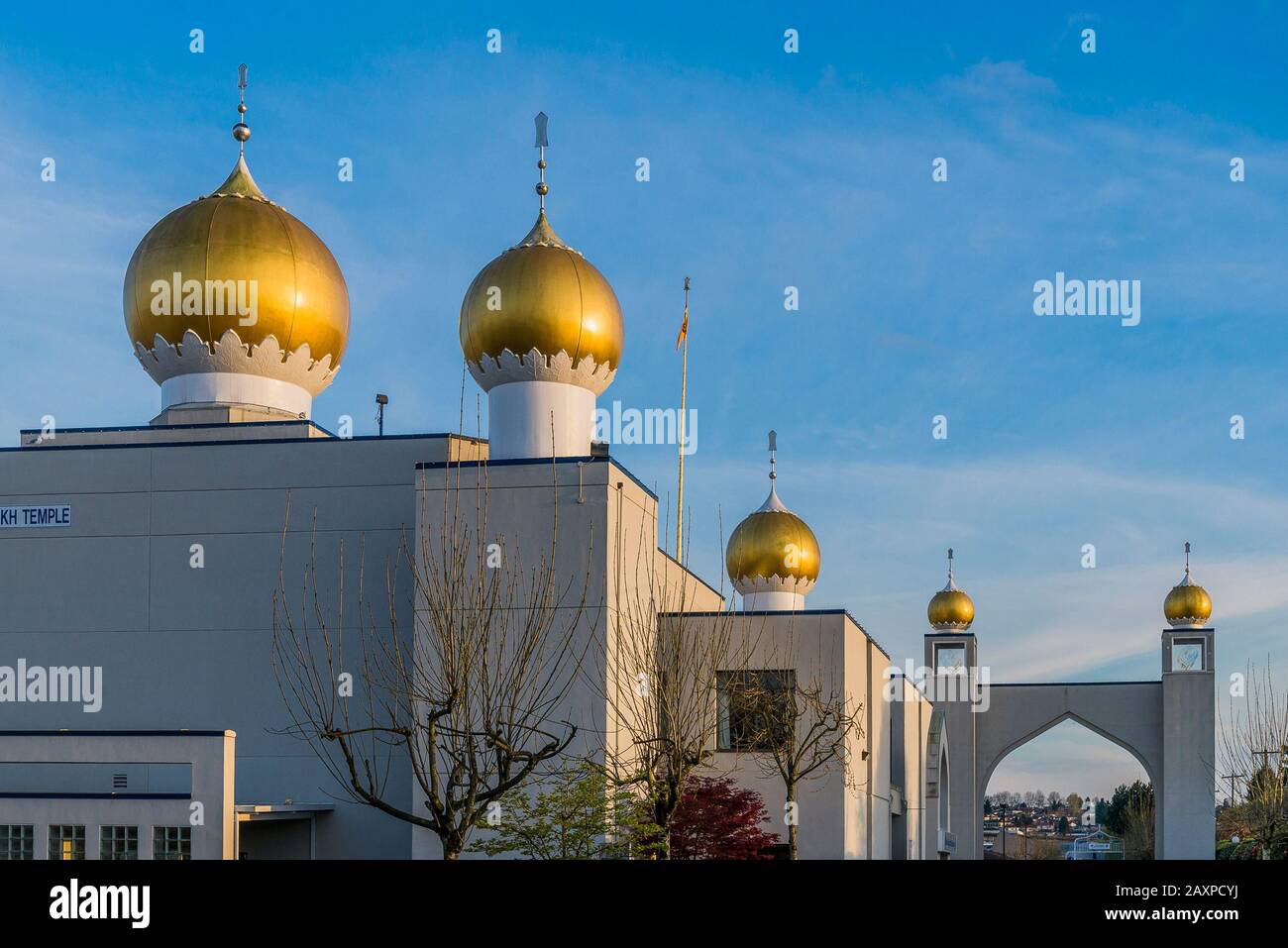 Akali Singh Sikh Temple, Vancouver, British Columbia, Canada Stock ...