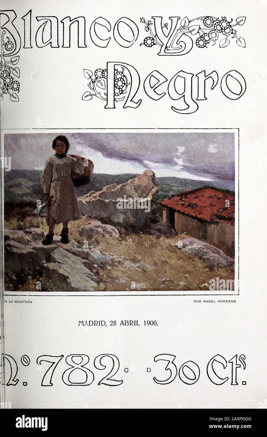 Espanol En La Montana 28 April 1906 1906 04 28 En La Montana Blanco Y Negro 7 Issn 0006 4572 Angel Andrade 1866 1932 Alternative Names Angel Andrade Blazquez Description Spanish Painter And Illustrator Date Of