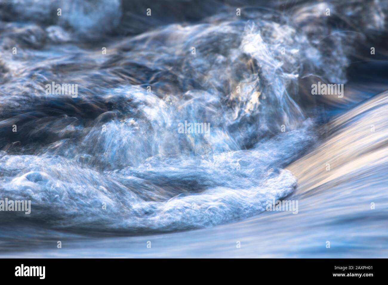 Wave, structure, Finland, brook Stock Photo