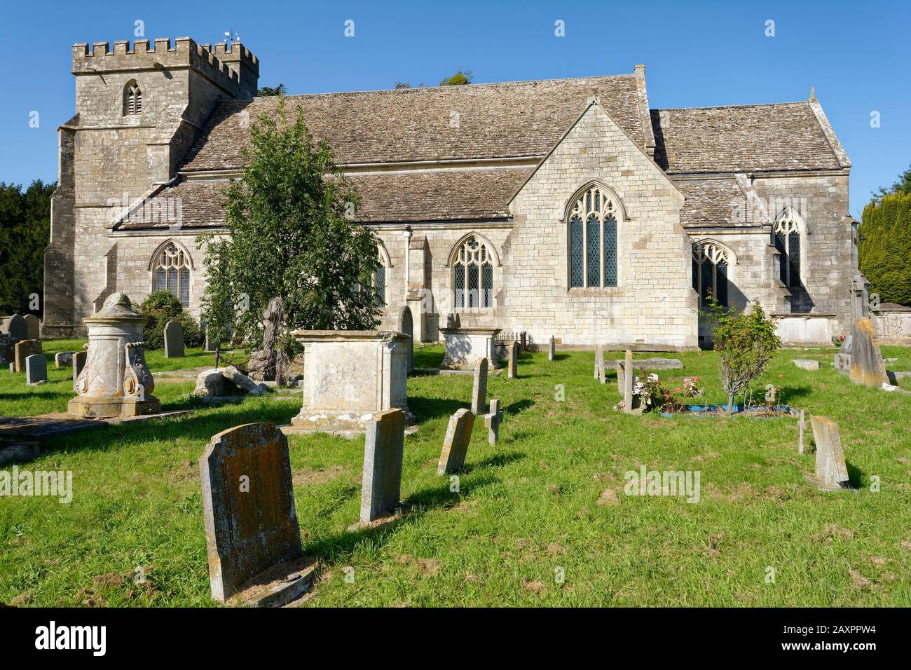 St Cyr's Church, Stonehouse, Gloucestershire, UK Stock Photo