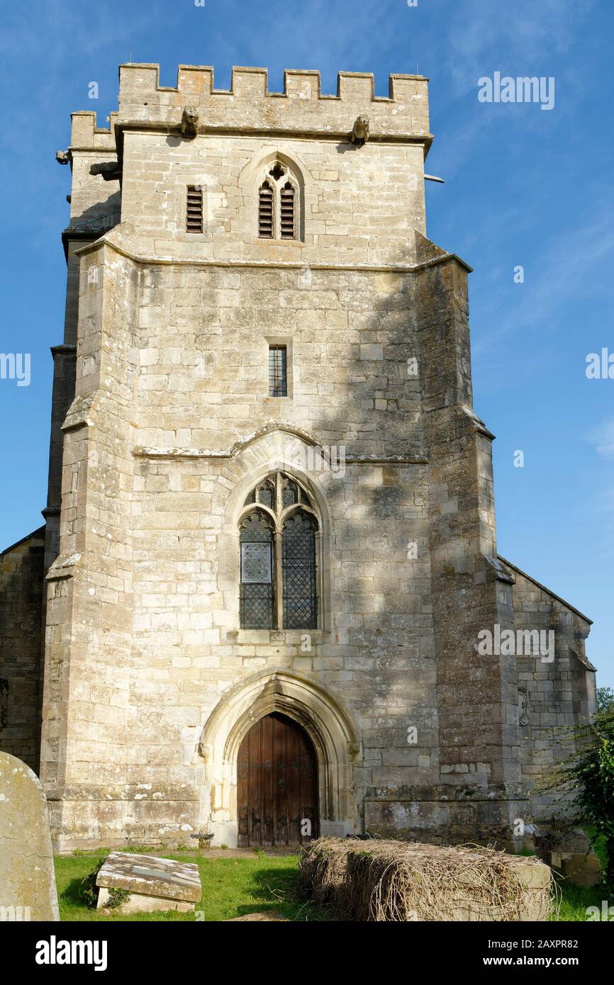 St Cyr's Church Tower, Stonehouse, Gloucestershire, UK Stock Photo