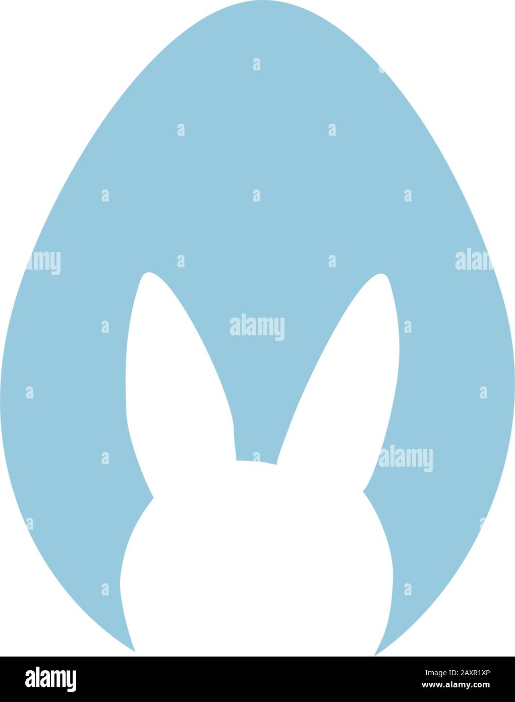 Vector of Easter holiday card displaying eggs Stock Vector