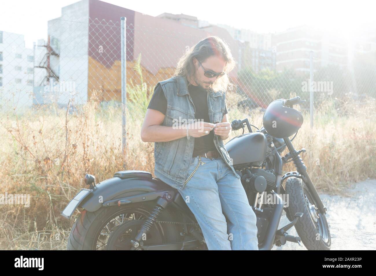 custom motorcycle jeans