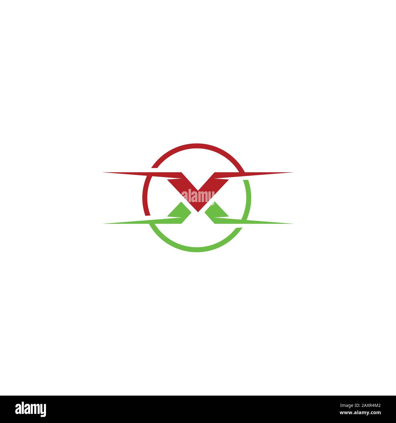 Initial letter x logo design template Stock Vector Image & Art - Alamy
