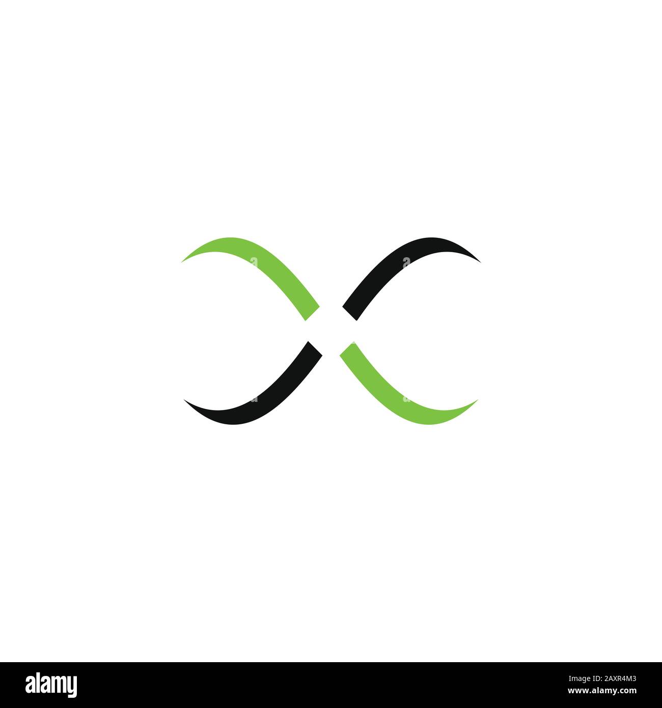 Initial letter x logo design template Stock Vector Image & Art - Alamy