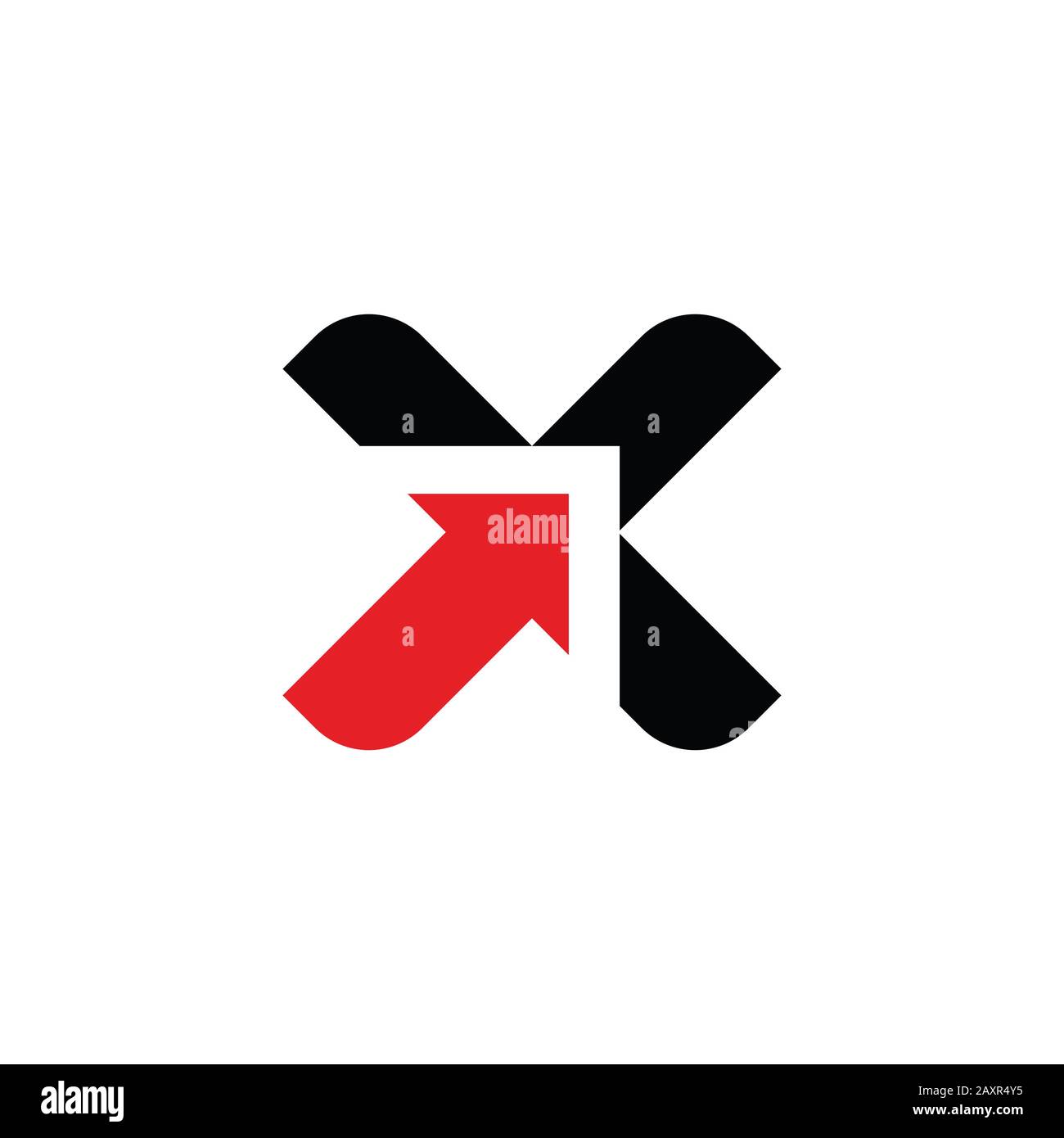 Initial letter x logo design template Stock Vector Image & Art - Alamy