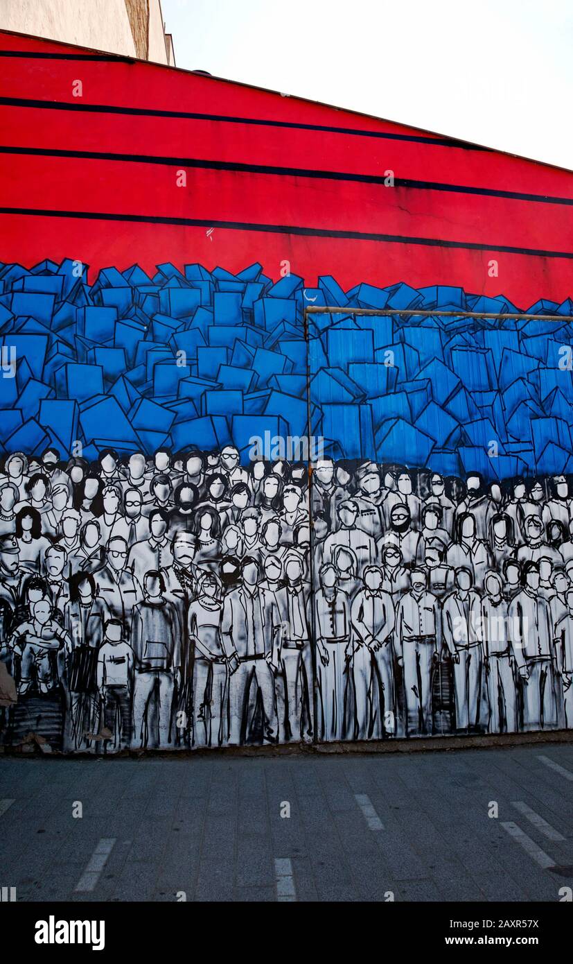 Graffiti, street art, Belgrade, Serbia Stock Photo - Alamy