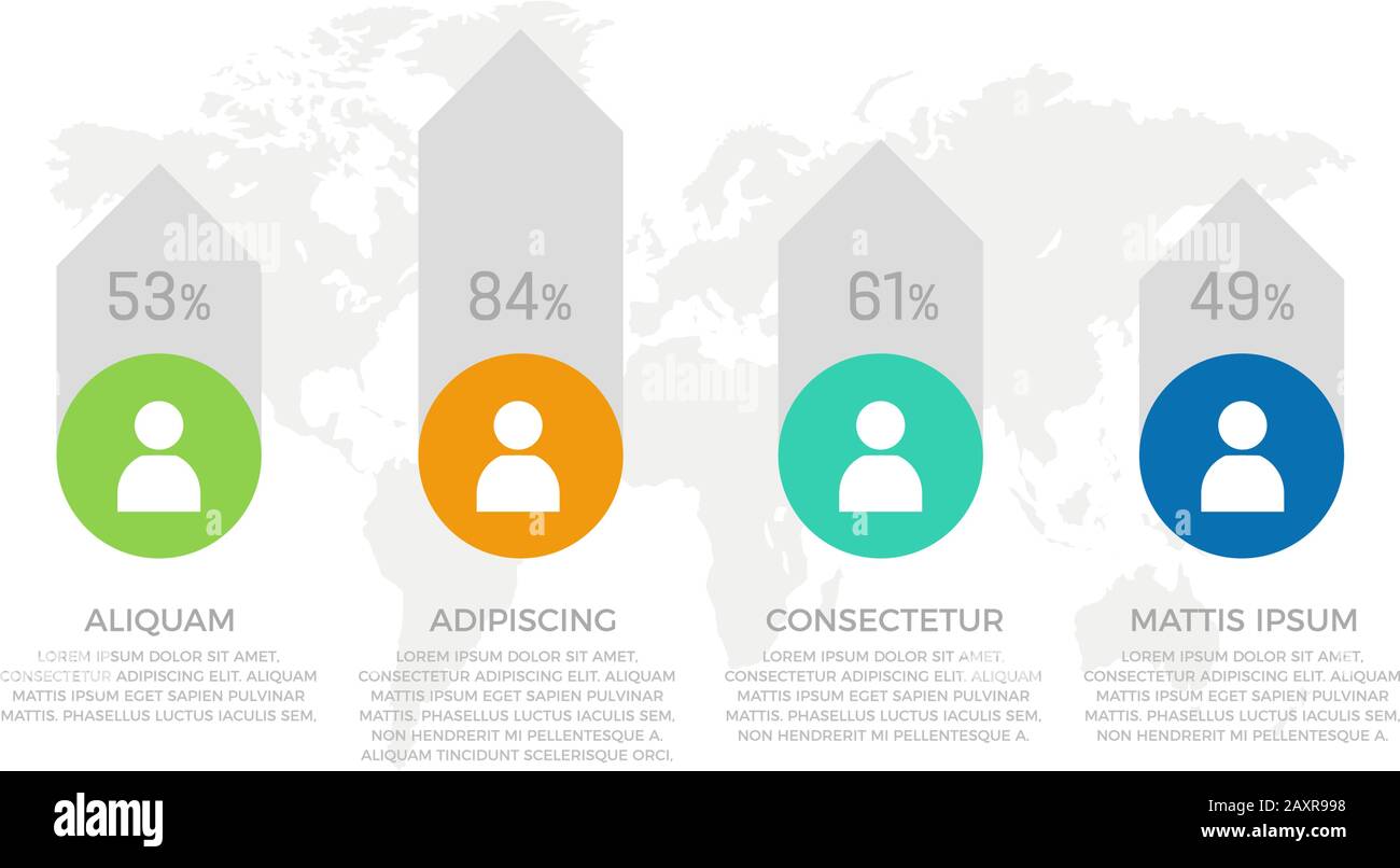 Turquoise graph chart diagram infographic hi-res stock photography and ...