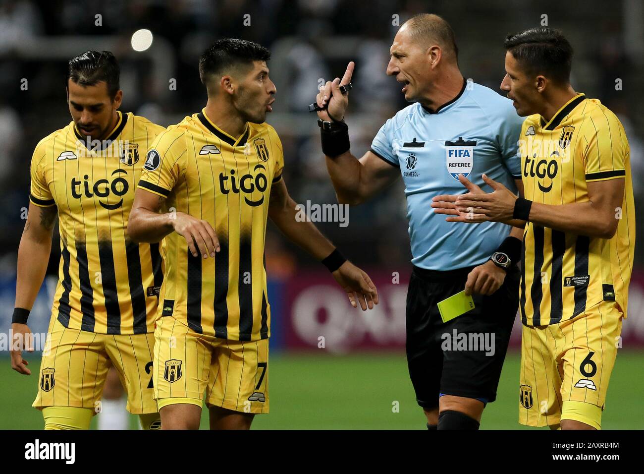 Sao Paulo Sp 12 02 2020 Corinthians X Guarani Nestor Pitana During The Game Between Corinthians And