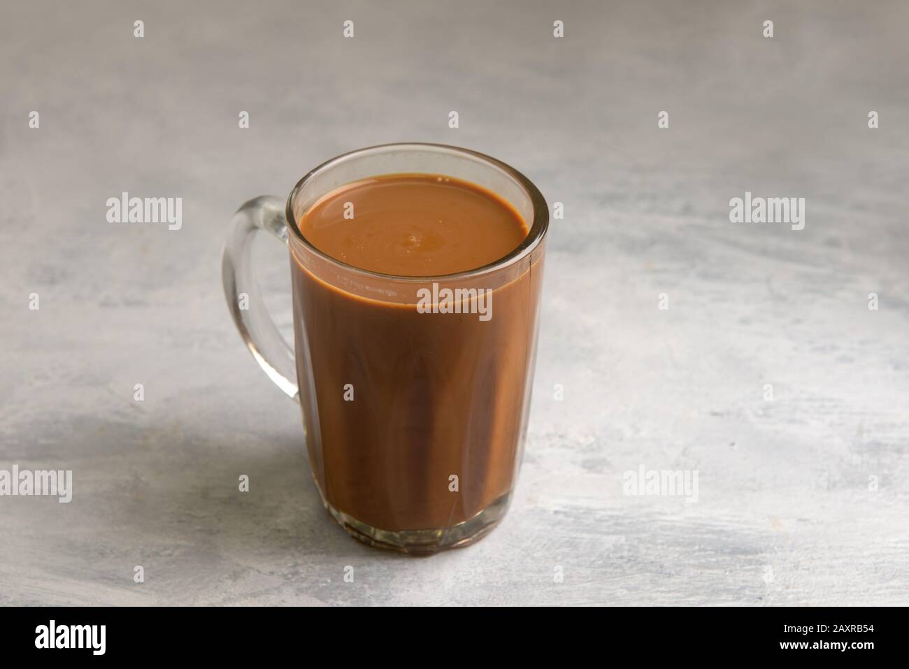 kopi panas, traditional coffee drink in malaysia Stock Photo