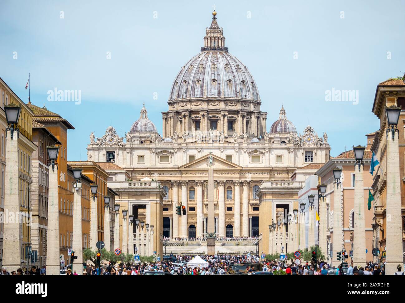 St. Peter's Basilica, Rome, Lazio, Italy Stock Photo