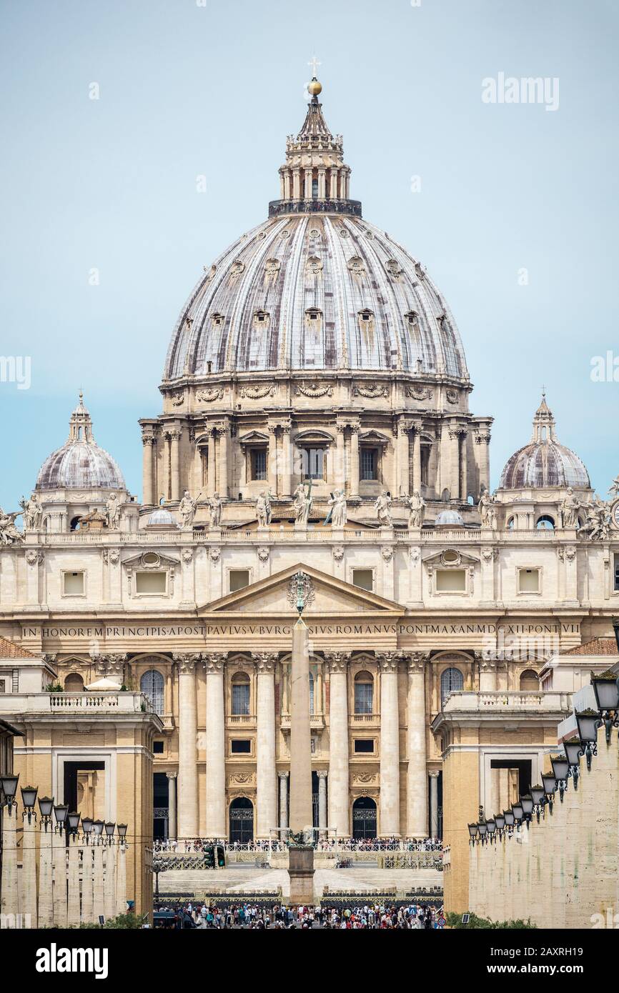 St. Peter's Basilica, Rome, Lazio, Italy Stock Photo