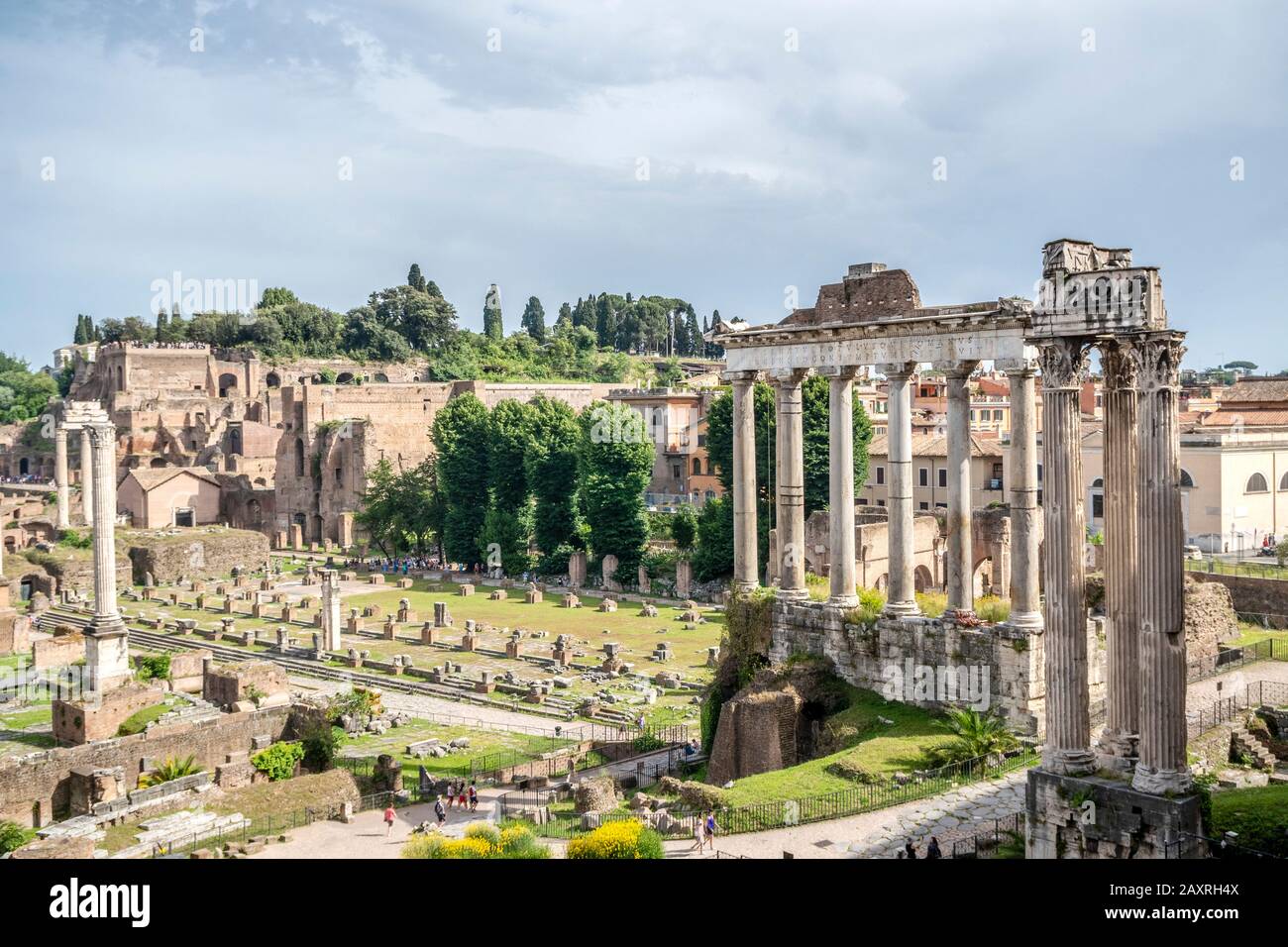 Roman Forum, Rome, Lazio, Italy Stock Photo