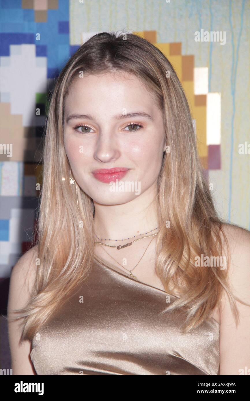 Los Angeles, California, USA. 12th February, 2020. Cosette Rinab 02/12