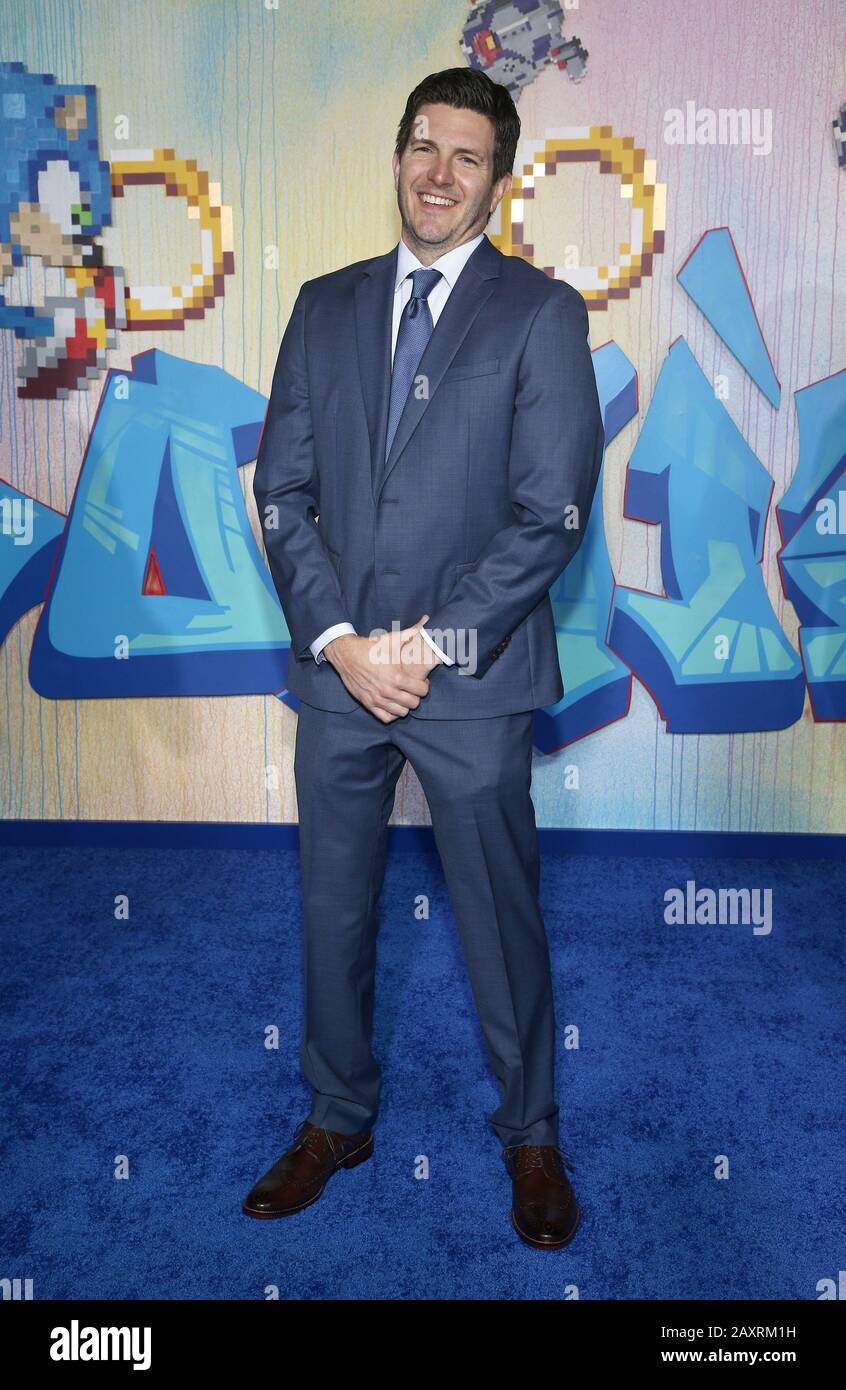 Los Angeles, Ca. 12th Feb, 2020. Jeff Fowler, at Sonic The Hedgehog ...