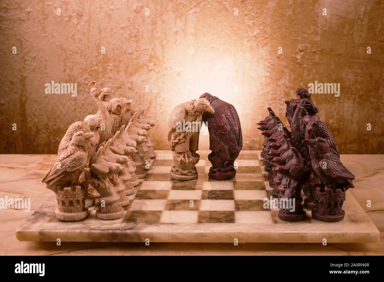 Chess game - Marble - Catawiki