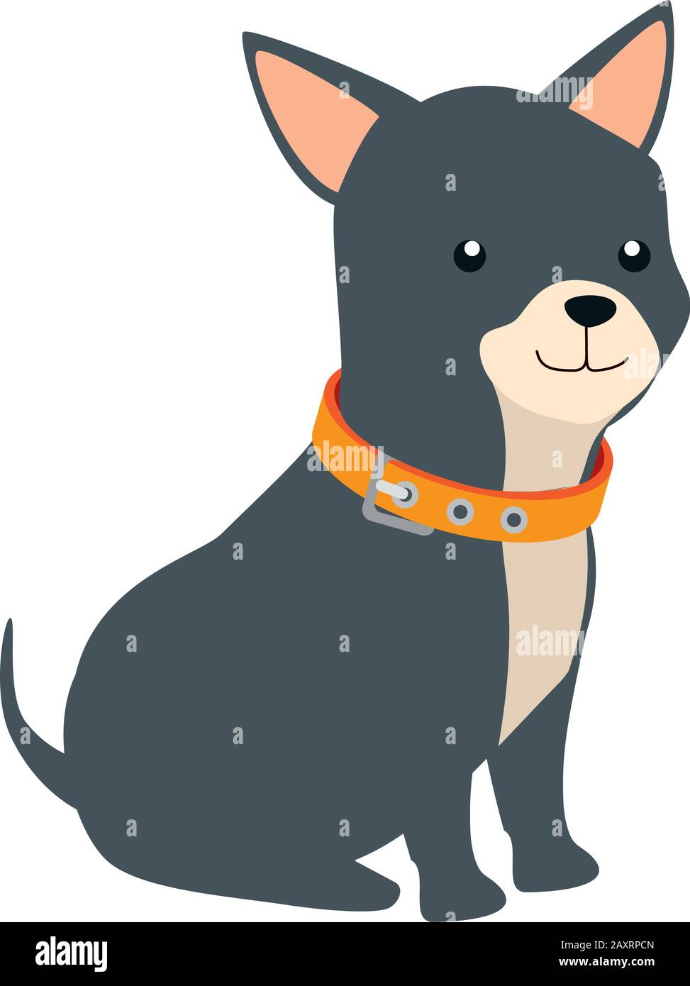 cute dog animal isolated icon Stock Vector Image & Art - Alamy