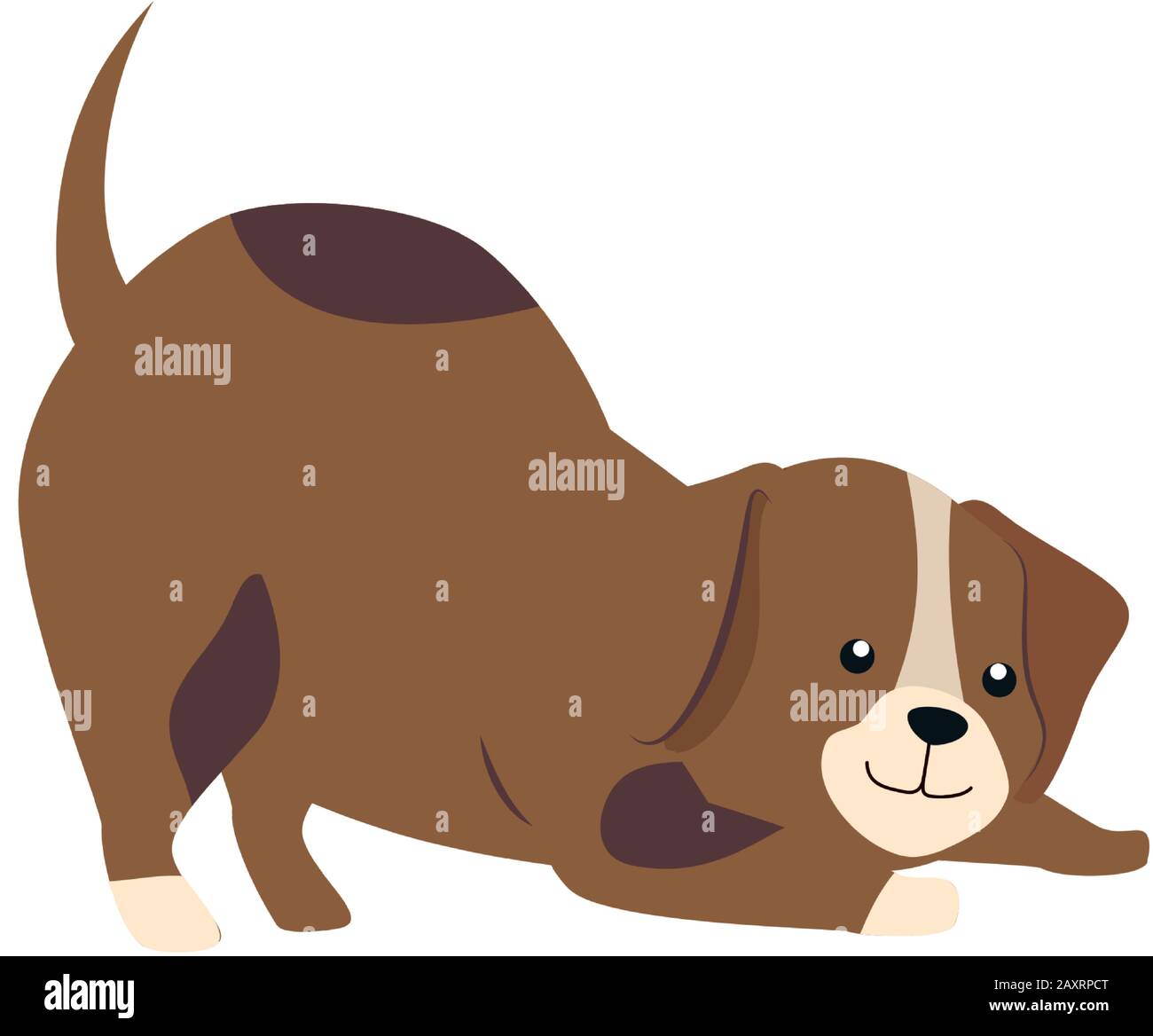 cute dog animal isolated icon Stock Vector Image & Art - Alamy