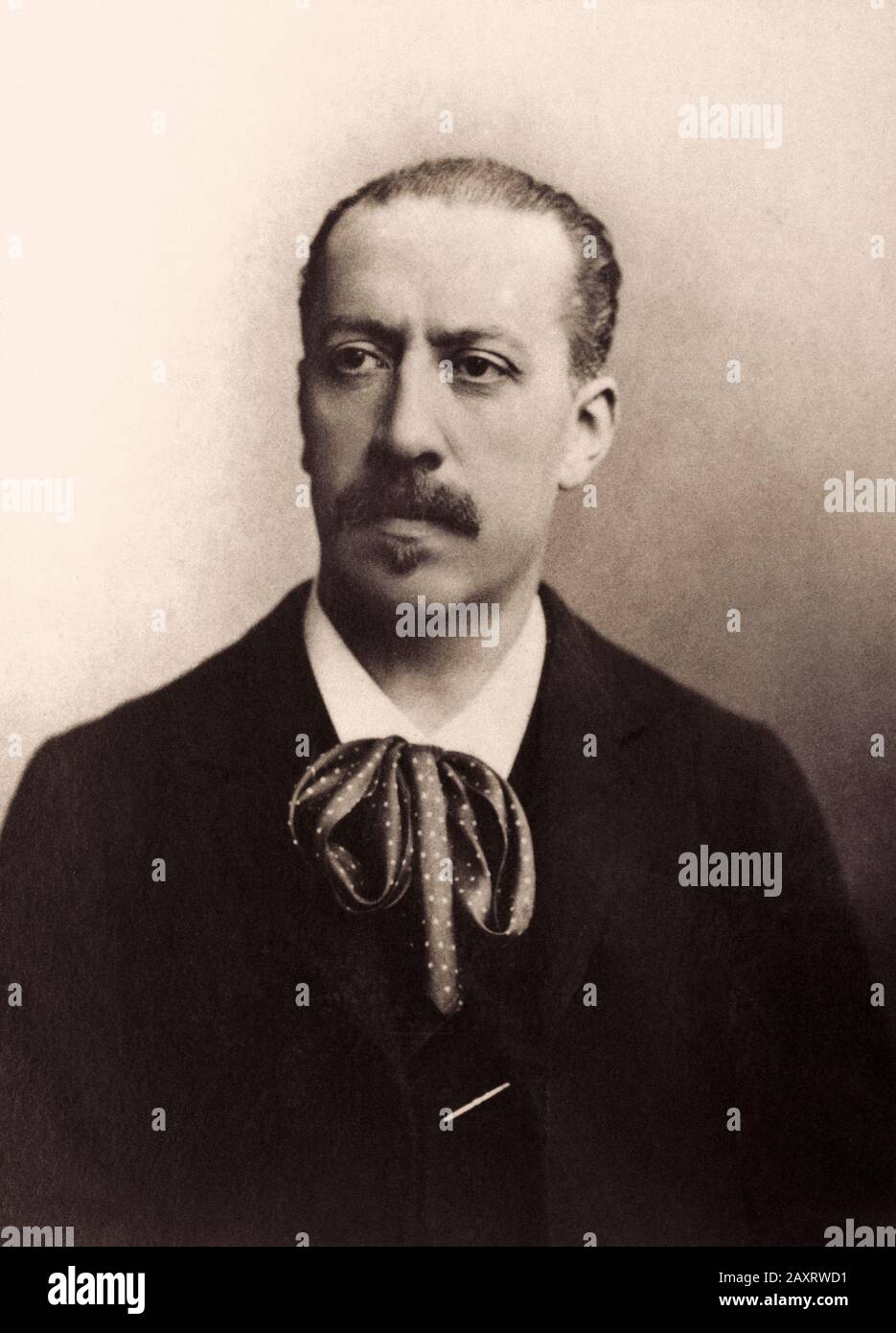 Charles-Marie Widor (1844 – 1937) was a French organist, composer and teacher, most notable for his ten organ symphonies. Stock Photo