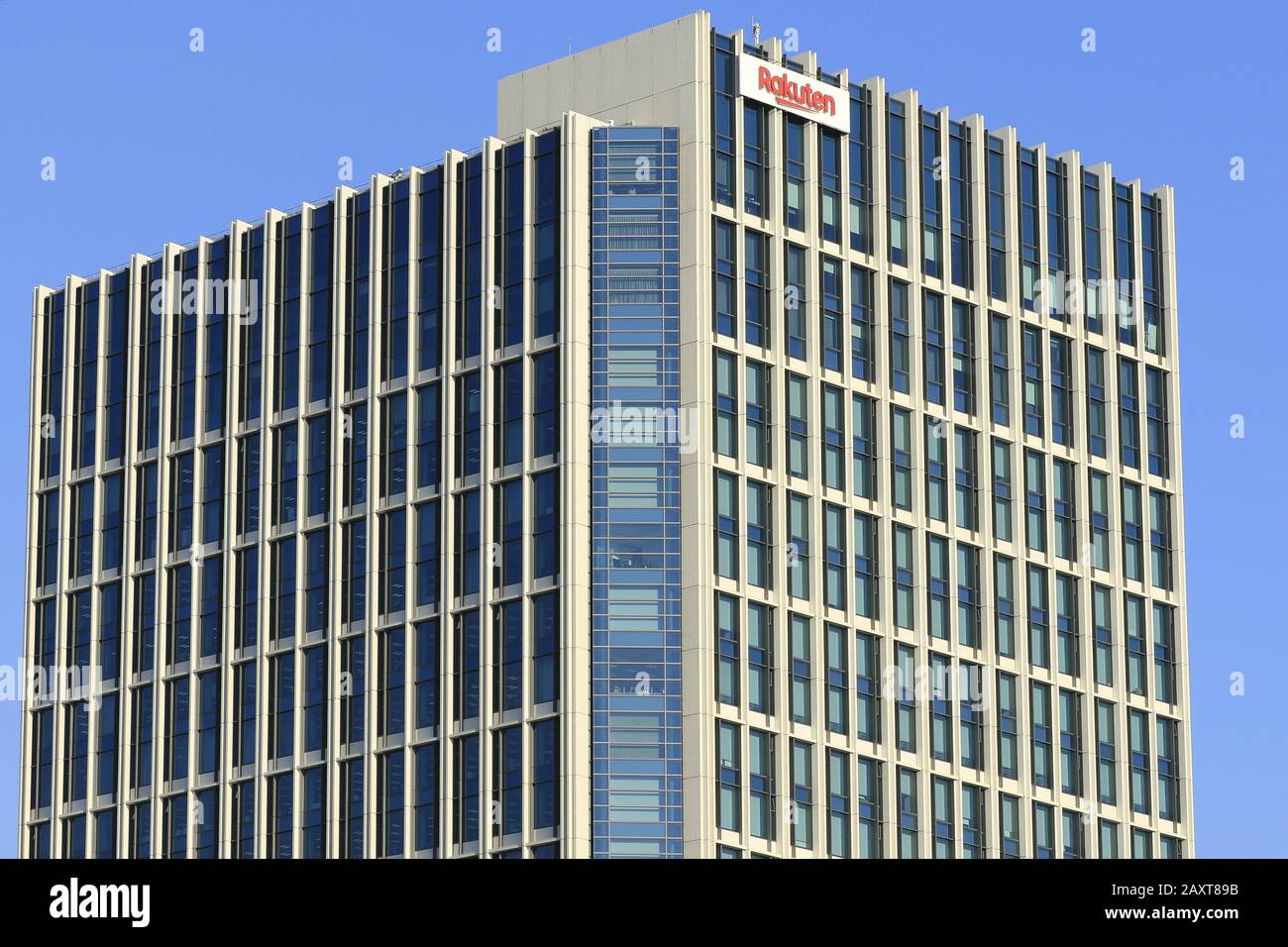 Tokyo Japan 13th Feb A General View Of Rakuten Crimson House Headquarters In Setagaya After Hiroshi Mikitani Chairman And Ceo Of Japan S E Commerce Giant Rakuten Announced Company S Financial Results For The