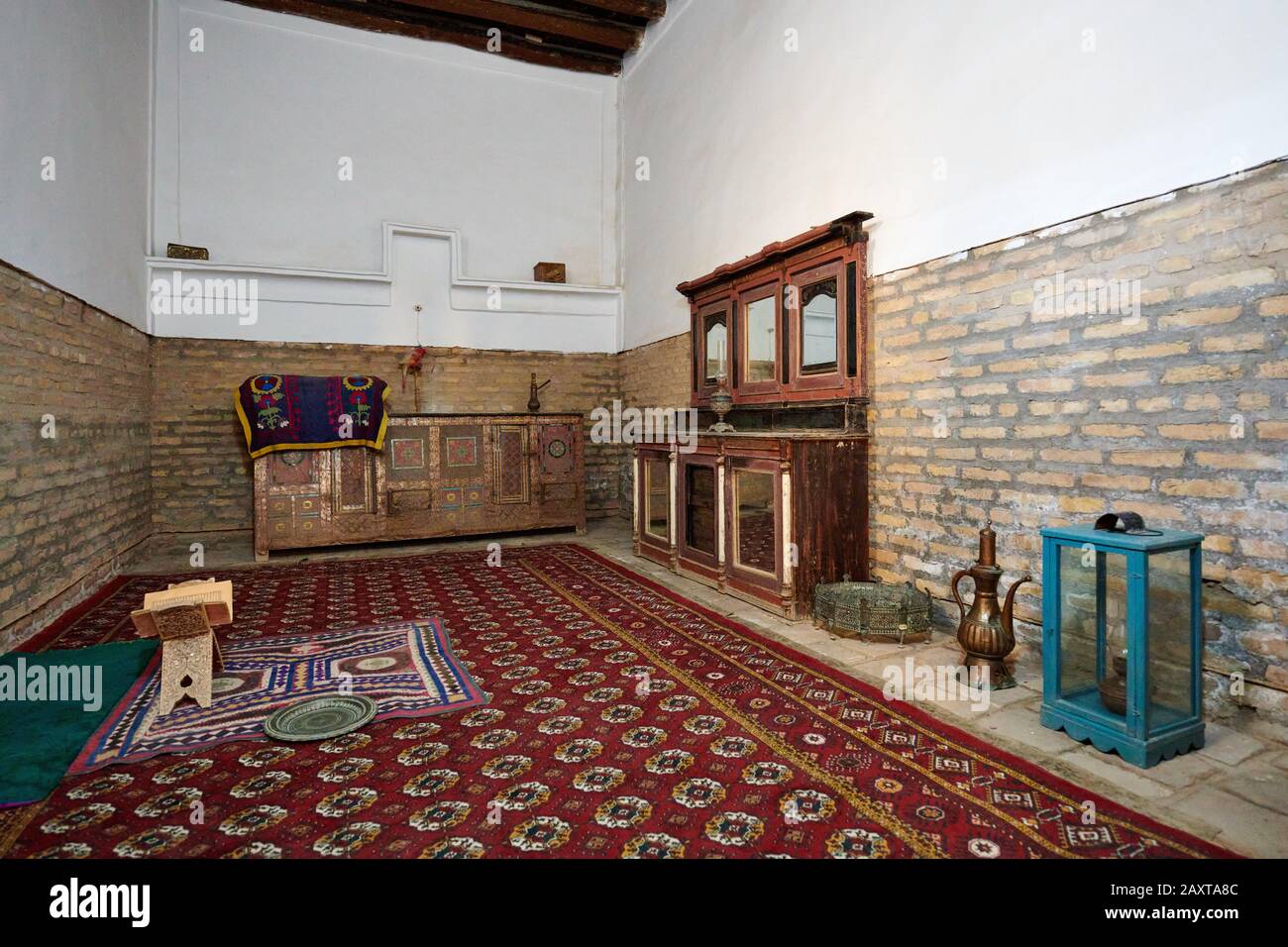 museum in Tash Khauli palace or Toshhovli, Itchan-Kala, Khiva, Uzbekistan,  Central Asia Stock Photo - Alamy