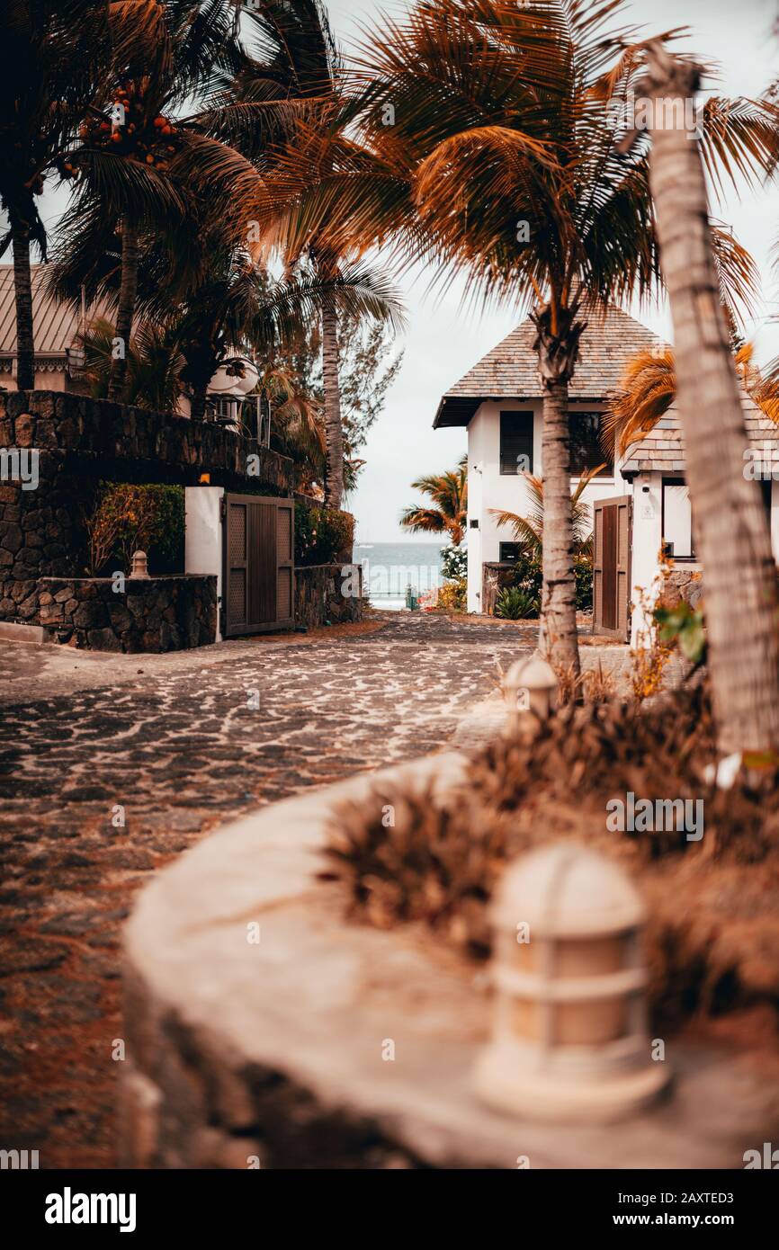 Real Estate in Mauritius Grand Baie Stock Photo Alamy