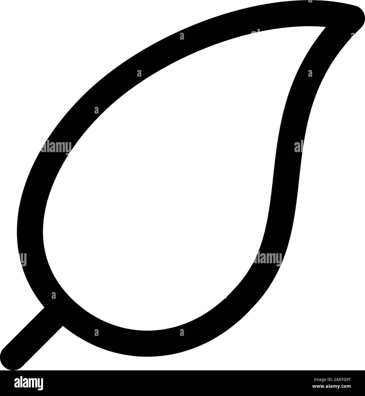 Leaf icon design template vector Stock Vector Image & Art - Alamy