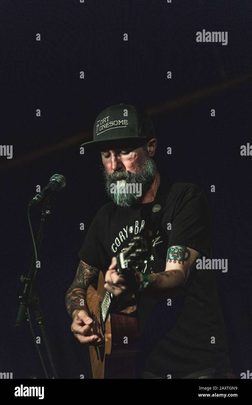 Copenhagen, Denmark. 17th, May 2018. The American singer and songwriter Matt the Electrician performs a live concert at Ideal Bar in Copenhagen. (Photo credit: Gonzales Photo - Christian Larsen). Stock Photo