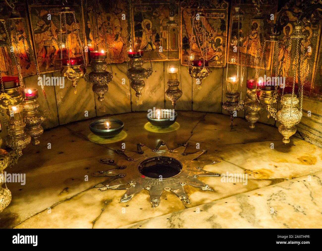 Bethlehem of Galilee, Israel 12/19/2019 Church of born Christ the