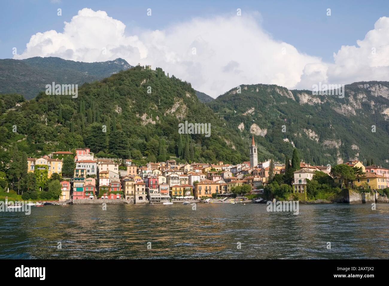 Italy, Lombardy, Lake Como village of Varenna Stock Photo Alamy